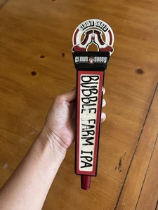 Clown Shoes Beer Company Logo Beer Tapper Handle 12” Tall - 3-Sided - Picture 1 of 3