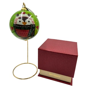 Pier 1 Li Bien Owl Christmas Ornament Decoration 2017 With Box Read - Picture 1 of 10