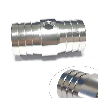 LS 1-1/4" Hose w/ 1/8"NPT Aluminum Steam Port Adapter Top Radiator Swap Coolant Foto 1 de 4