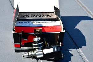 Cox .049 engine - COX Dragonfly .049 Sport Rare New IN BoX - Picture 1 of 4