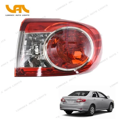 Tail Light Brake Lamp Passenger Side Fit For Toyota Corolla 2011-2013 Rear Outer Foto 1 de 4