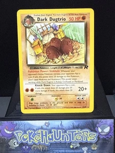 Pokemon Card Dark Dugtrio 23/82 Team Rocket Non Holo Rare Light Play - Picture 1 of 2