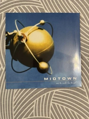 Midtown - Save The World, Lose The Girl Blue & White Cloud Vinyl - Limited /500 - Image 1 of 2
