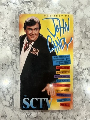 The Best of John Candy VHS 1992 SCTV Comedy Compilation Retro Tape - Image 1 of 4
