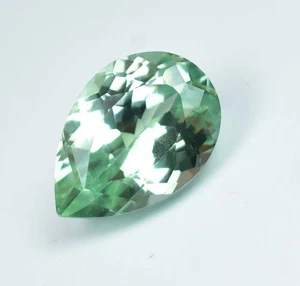 Natural Montana Green Sapphire 8.00 CT Certified Stunning Pear Loose Gemstone - Picture 1 of 6