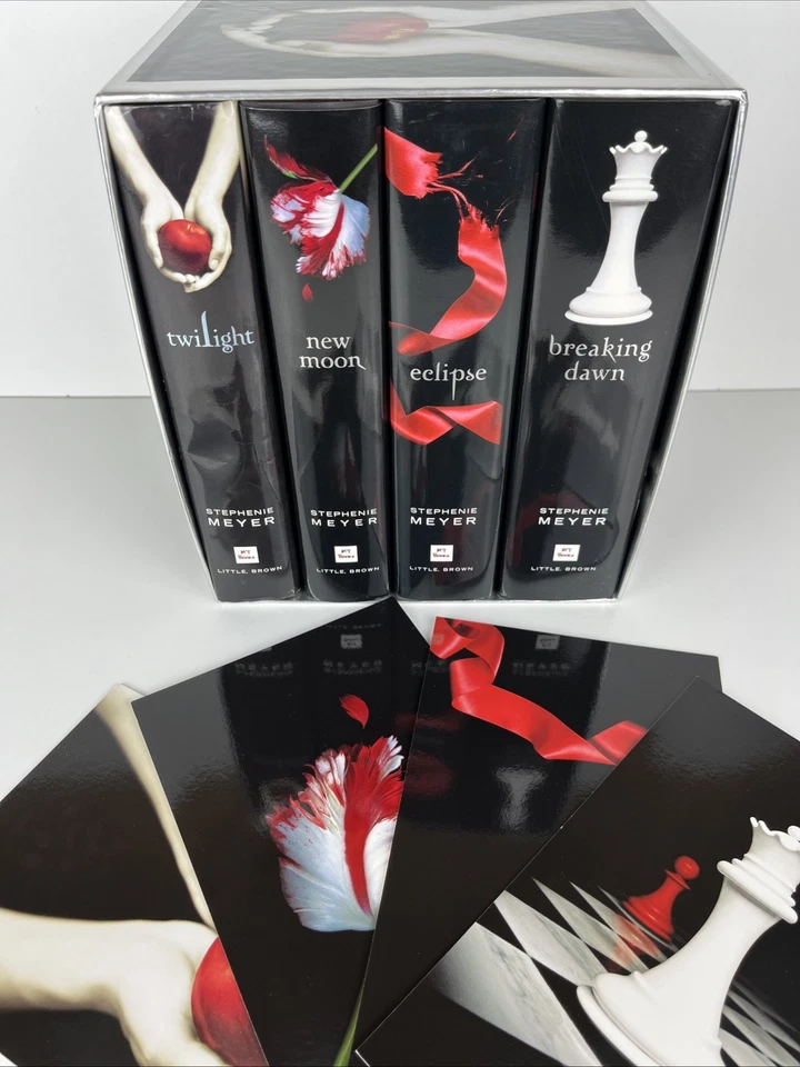 Twilight Saga: 4 Book Box Set Hardcover 1st (First) Edition by Stephenie Meyer - Image 1 of 4