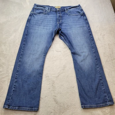 Pantalones de mezclilla Wrangler 20X para hombre 38x30 azul lavado medio estilo 42 vintage corte bota occidental Foto 1 de 4