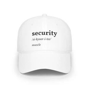 Security Baseball Cap Hat Muscle Uniforms Gifts Hats Caps - Picture 1 of 11