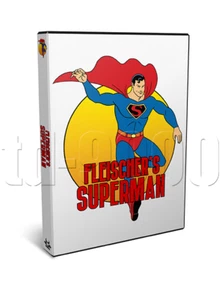 Superman (1941) Complete 17 Episode Fleischer Animated Cartoon Serial (2 x DVD) - Imagen 1 de 6