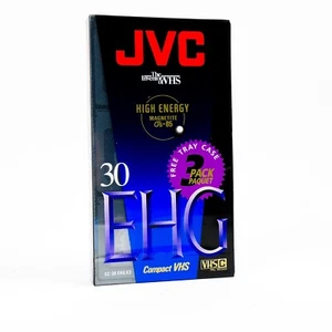 Lot Cassettes JVC 30 EHG - VHSC 30 Minutes X3 - Ref 488008 - Photo 1/2