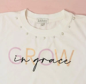 Grow in Grace - Woman Christian Fashion Blouse ,Faith Style - Picture 1 of 24