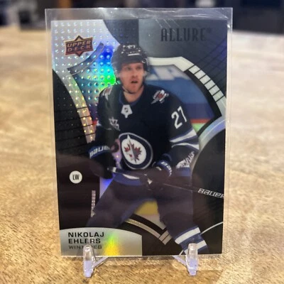 2021-22 Upper Deck Allure - Black Rainbow #91 Nikolaj Ehlers - Image 1 of 2