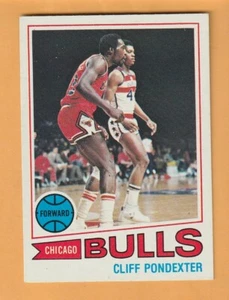 Cliff Pondexter Chicago Bulls 1977-78 Topps #21 Long Beach State 10N - Foto 1 di 2