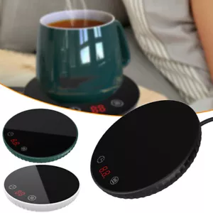 Electric Warmer Heater Pad Coffee Tea Milk Mug Cup Warmer Mat Office Home Gift - Picture 1 of 23