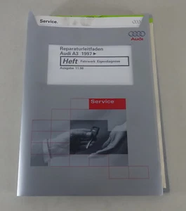 Manual de Taller / Guía de Reparación Audi A3 8L Suspensión Eigendiagnise De ´98 - Imagen 1 de 2