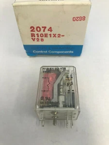 Potter & Brumfield R10-E1-X2-V28 Relay 5VDC 28Ohm 5A DPDT - Picture 1 of 5