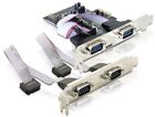 DeLOCK 4 x serial PCI Express card interface cards/adapter (89178)