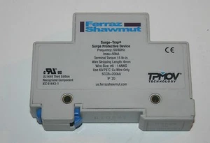 ST2771PG Surge Suppressor, 277/480V, 2 Wire, 1 Pole Ferraz Shawmut TPMOV - Picture 1 of 4