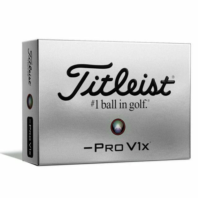Titleist Pro V1x Left Dash Golf Balls - White (Pack of 12)
