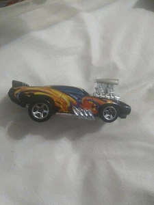 2002 HOT WHEELS 1969 PONTIAC GTO JUDGE CLASSIC DIE CAST CAR BLACK - Picture 1 of 4