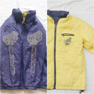 HGM Hysteric Glamour Mini Kids Reversible Quilted Jacket Japan Sz 130 - Picture 1 of 22