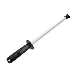 Professional Ceramic Sharpening Fine Honing Rod Steel Kitchen Knife Sharpener - Picture 1 of 10