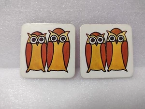 1980 The Original Memory Card Matching Game Replacement parts Owls - Picture 1 of 2