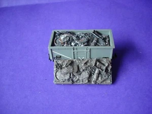 HORNBY DUBLO BR GREY 16T MINERAL WAGON PLASTIC ( not metal) SCRAP METAL LOAD - Picture 1 of 1
