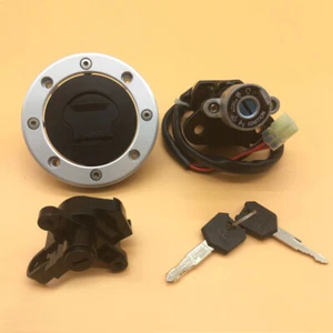 Ignition Switch Lock Fuel Gas Cap Key Set For Suzuki GSF600 GSF1200 Bandit - Picture 1 of 10
