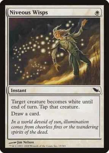 NIVEOUS WISPS x 4 E/X+ SHADOWMOOR MAGIC THE GATHERING - Bild 1 von 1