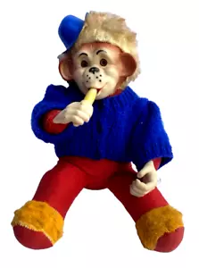 VINTAGE 1950's / 60's ZIPPY THE MONKEY PLUSH TOY - GOOD CONDITION - Picture 1 of 10