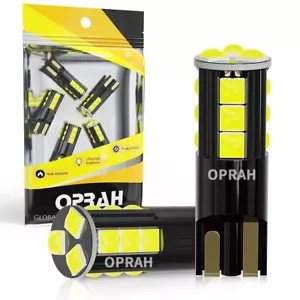 2PCS T10 LED License Plate Light Bulbs 6000K Super Bright White 168 2825 194 - Picture 1 of 8