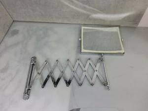 Vintage TELESCOPING WALL-BRACKET Windmere Products Chrome SHAVING MIRROR - Picture 1 of 6