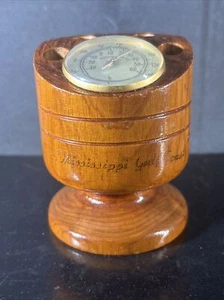 MCM HOLZ STIFT/STIFTHALTER MIT THERMOMETER. Mississippi Golfküste - Bild 1 von 8