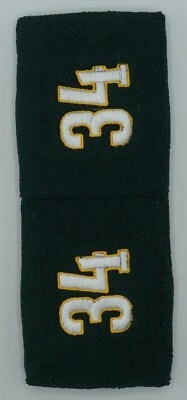 NBA Seattle Sonics Ray Allen #34 Adidas 2-Piece Sweat Band Wrist Band NEW! - Image 1 of 2