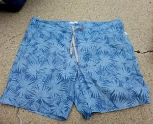New Men's Onia Swim Trunks Tropical Ocean Sz 38 - Picture 1 of 4