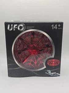 UFO Interactive Aircraft Gravity Toy Hand-Controlled Rechargeable Red - Picture 1 of 2