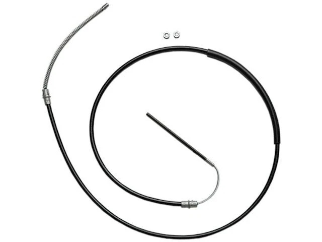 Cable de freno de estacionamiento trasero derecho AC Delco 92981WTWF para Chevrolet V30 1987-1988 Foto 1 de 2