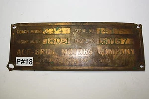 VINTAGE MESSING PHILADELPHIA ACF COACH BUS LOK MODELL C44 MOTOR NR.180157 - Bild 1 von 2