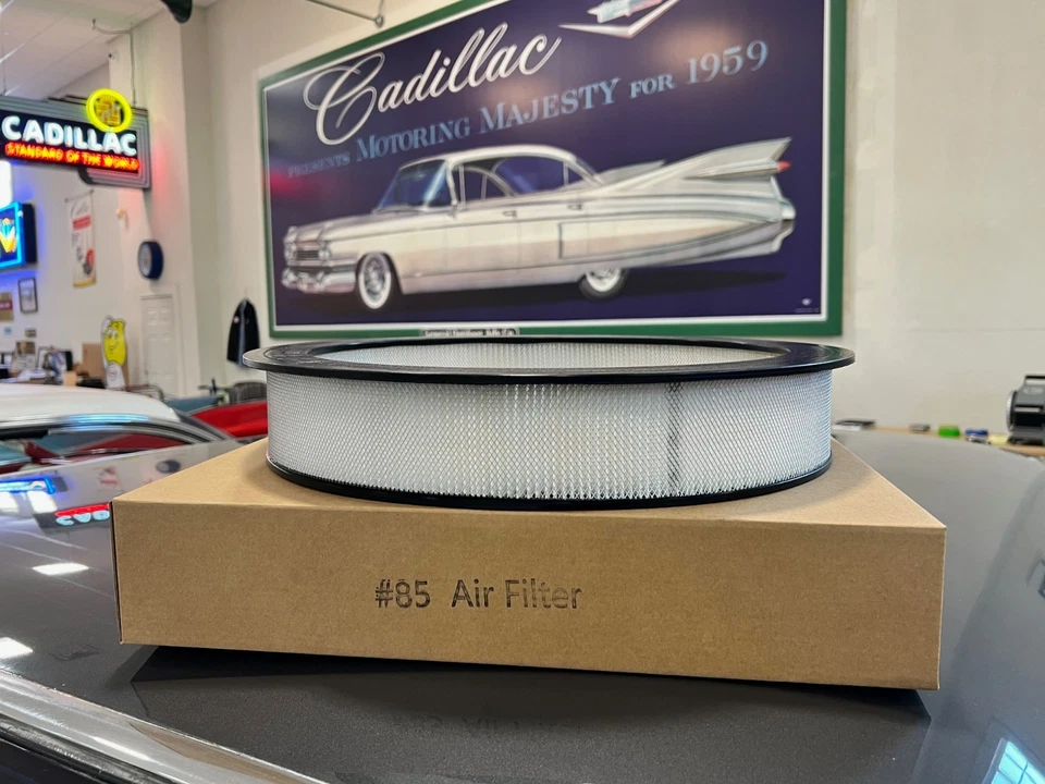 Buick Skylark Gran Sport 1965 1966 filtro de aire 4bbl pieza original # A85C, WIX 42092 Foto 1 de 3