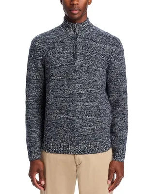 Suéter jaspeado de lana y cachemir The Men's Store at Bloomingdale's precio de venta sugerido por el fabricante 198 USD Foto 1 de 4