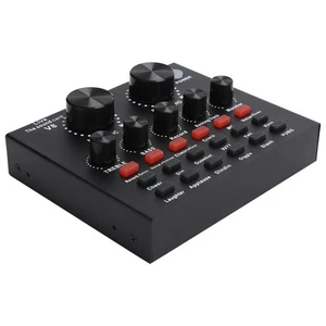 Live Sound Card Voice Changer BT Support Mobile Phone Computer Headset Using NEW - Zdjęcie 1 z 12