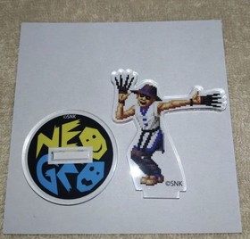 KOF97 Choi Pixel Acrylic Stand SNK NEOGEO Used Rare