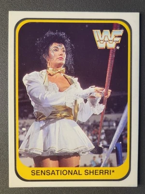 1991 Merlin WWF Italian Trading Card #46 SENSATIONAL SHERRI - Image 1 of 2