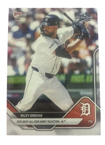 Riley Greene 2025 Topps Now MLB All-Star Game #ASG-RG - DETROIT TIGERS - SP - Picture 1 of 2