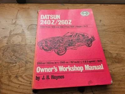 Datsun 240Z From 1970 / 260Z From 1974/ Coupe 2+2 Haynes Owners Workshop Manual - Image 1 of 4