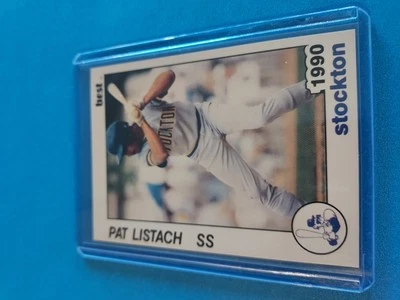 1990 Best Baseball  Stockton Ports Cards Pat Listach #5 - Image 1 of 2