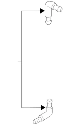 Pack of 5 New Genuine BMW Connection Elbow (1997-2023) OE 61211377835 - Image 1 of 4