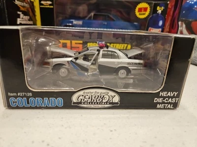 GEARBOX 1:43 Colorado State Patrol  Crown Victoria Police Interceptor NIB - Image 1 of 4