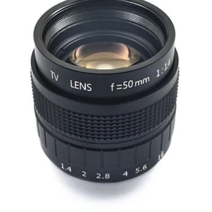Lente para equipo de fotografía de apertura manual de 50 mm 2/3 W1I6 - Imagen 1 de 6